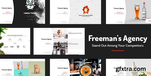 ThemeForest - Freeman v1.0.4 - Exclusive Portfolio & Agency WordPress Theme 19587240