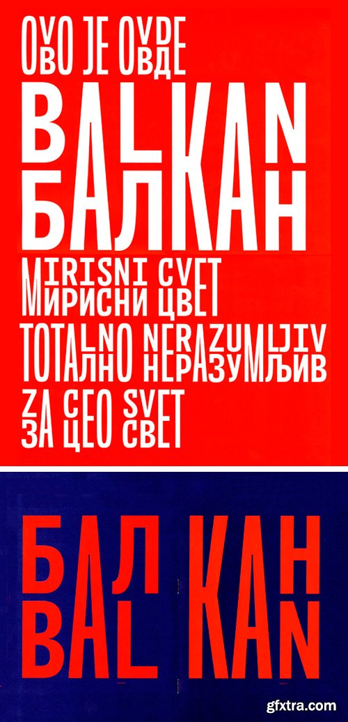 Balkan Sans Font Family
