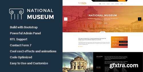 ThemeForest - Museum v1.3 - Responsive WordPress Theme - 13716783