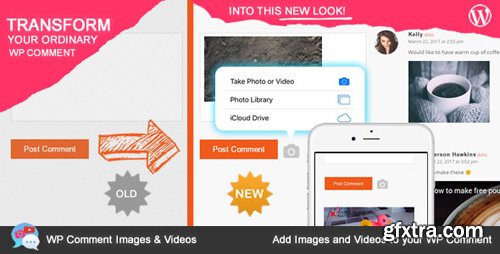 CodeCanyon - WP Comment Images and Videos v1.1 - 19648346