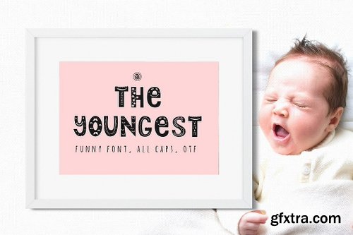 CreativeMarket The Youngest Font 2054366