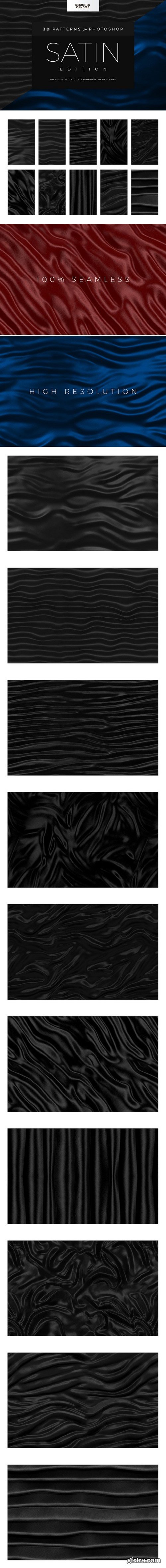 CM - Seamless Silk/Satin Fabric Patterns 2004179