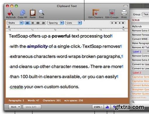 TextSoap 8.4.5 (macOS)