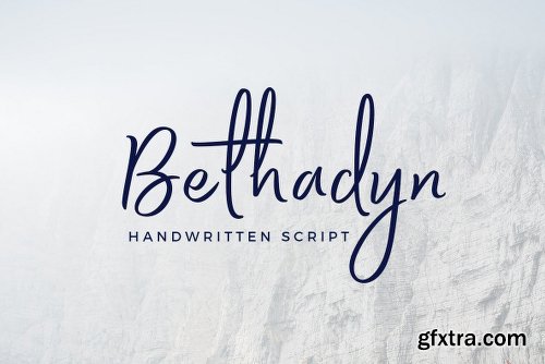 Bethadyn Font Family - 2 Fonts