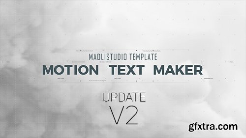 Videohive Motion Text Maker 18119422 (With 18 October 17 Update)