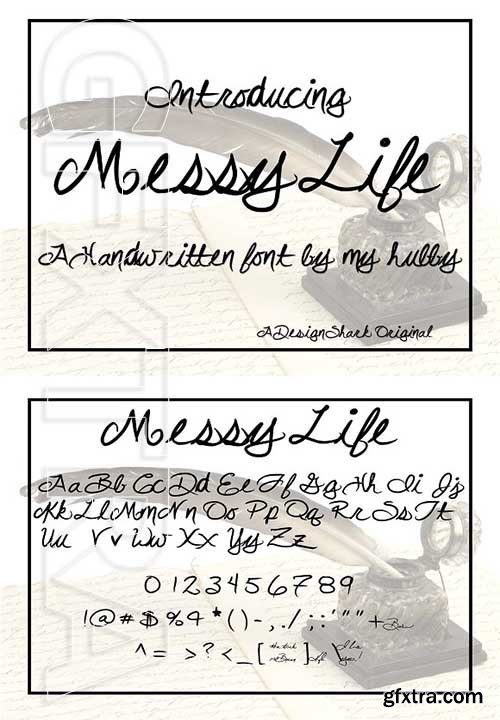 CreativeMarket - Messy Life 2036637