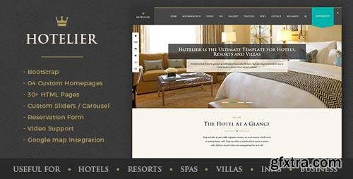ThemeForest - Hotelier v1.0.1 - Hotel & Travel Booking HTML Template - 12915519