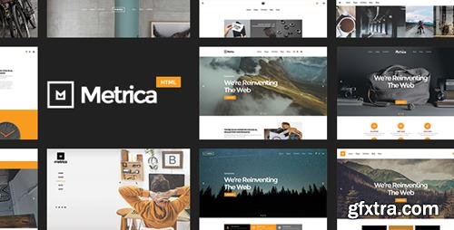 ThemeForest - Metrica v1.0 - Highly Flexible Component Based HTML5 Template - 17023641