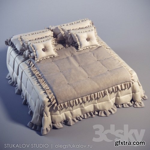 Bedclothes 3d Model