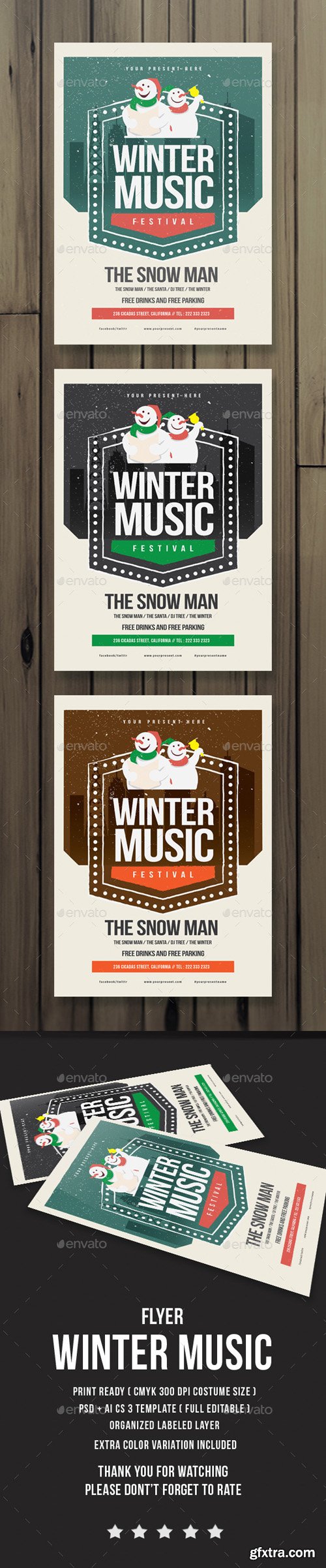 GR - Winter Music Flyer 13878372