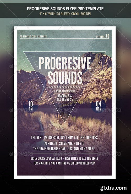 GraphicRiver - Progresive Sounds Flyer 7967982