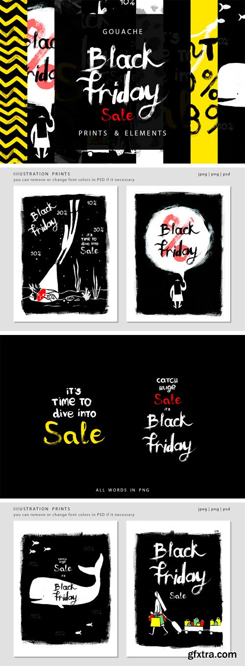 CM - Gouache Black Friday & Sale Designs 2040437