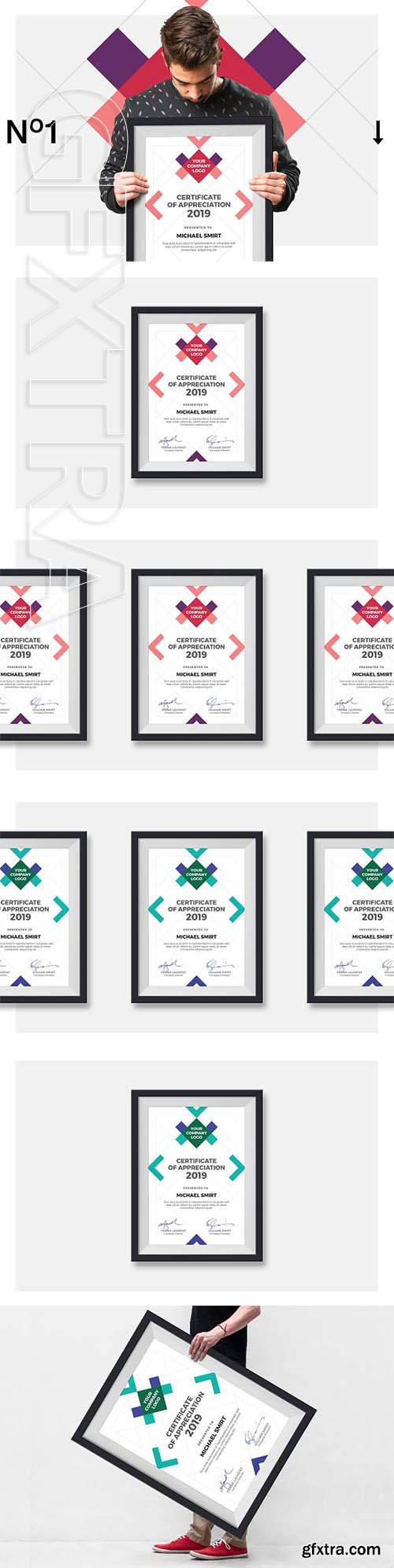 CreativeMarket - Multipurpose Certificates 2051910