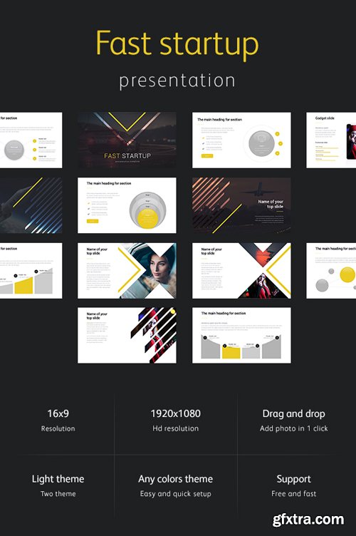 GR - Fast Startup Powerpoint Template 20966944