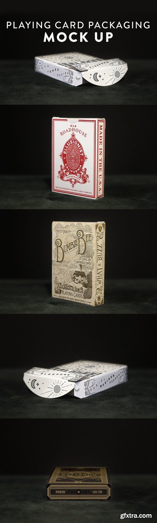 CM - Playing Cards Packaging Mock Up 1419932