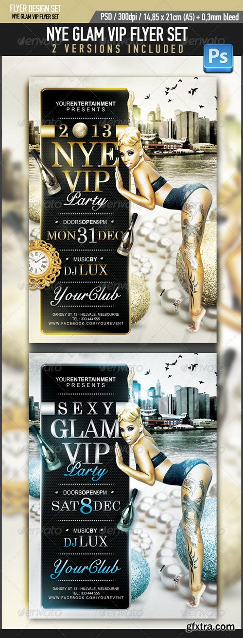 GraphicRiver - New Years Eve Glam VIP Party 3466297
