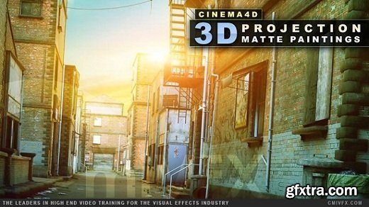 Cinema 4D 3D Projection Matte Paintings