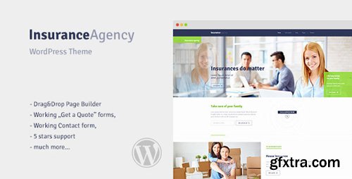 ThemeForest - Insurance v1.0 - WordPress Theme for Insurance Agency - 12014130