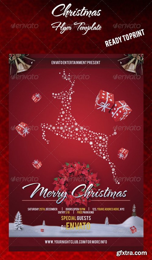 GraphicRiver - Christmas Flyer Template 3551769