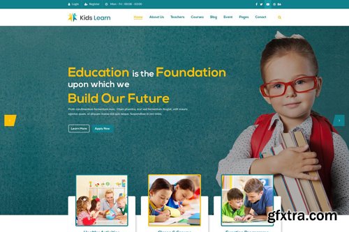 Kids Learn - Child Education Template