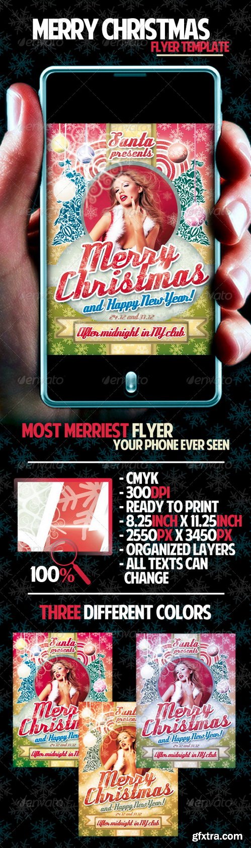 GraphicRiver - Merry Christmas Flyer Template 837494