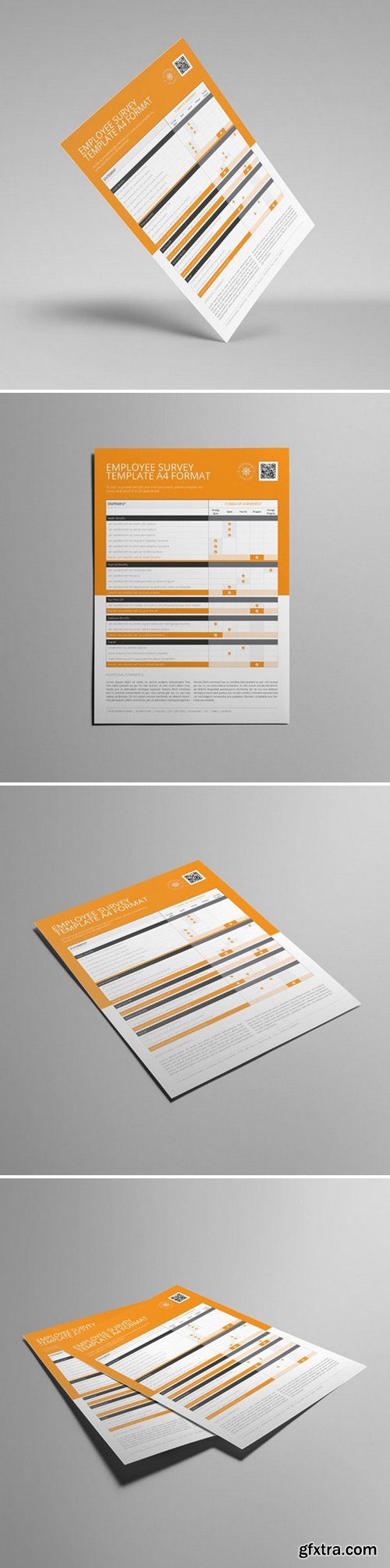 KeBoto - Employee Survey Template A4 Format 000129