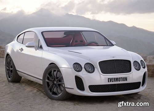 HD Model Car of Bentley Continental Supersports