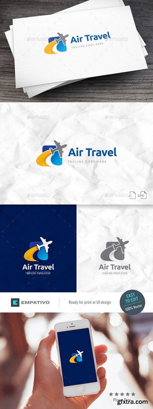 Graphicriver - Air Travel Logo Template 20400024