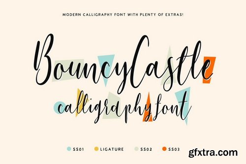 Bouncy Castle Font Family