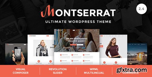 ThemeForest - Montserrat v2.4 - Multipurpose Modern WordPress Theme - 18216156
