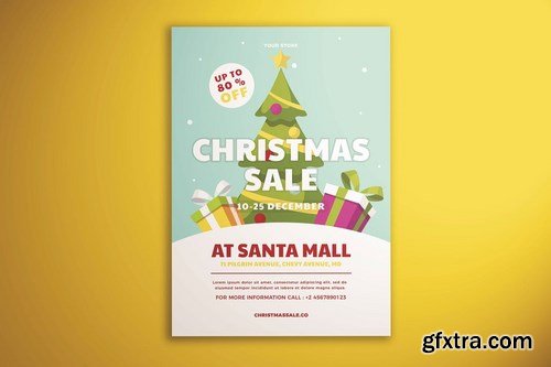 Christmas Sale Flyer Vol 01