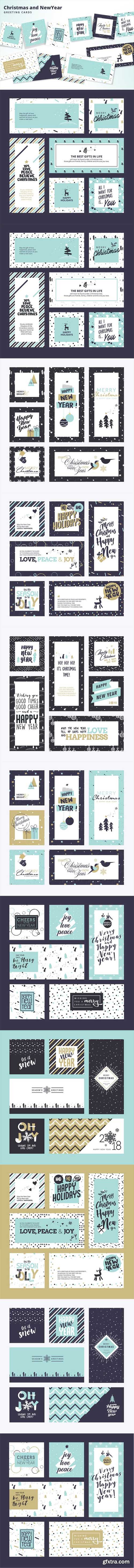 Christmas and New Year’s Greeting Cards Collection