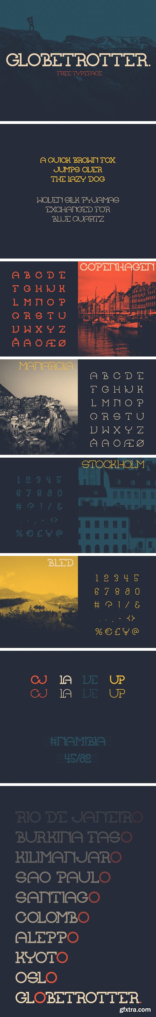 Globetrotter Display Typeface