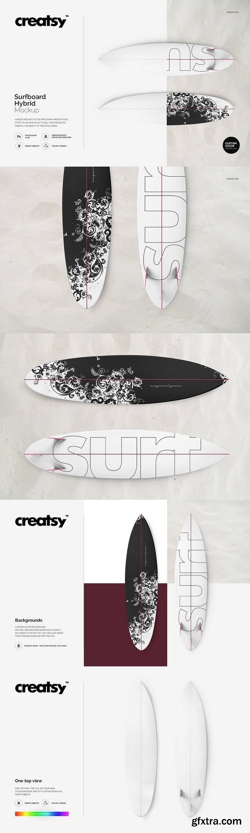 CM - Surfboard Hybrid Mockup 1457287