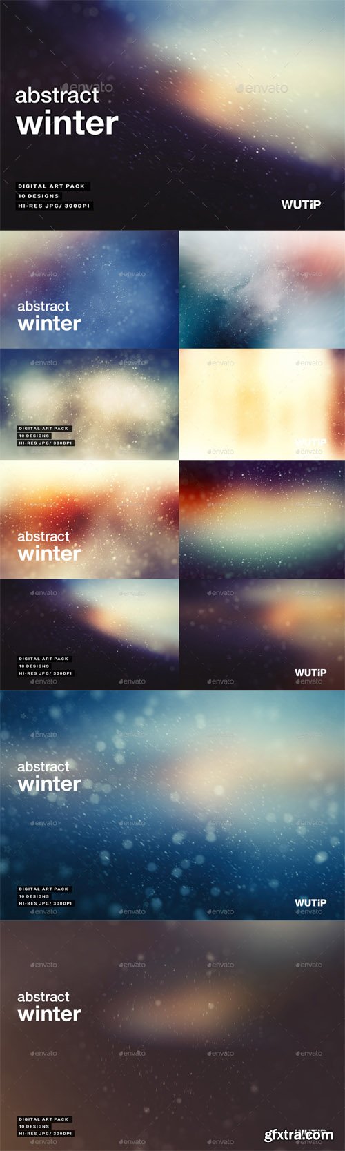 GR - Abstract Winter Backgrounds 20664138