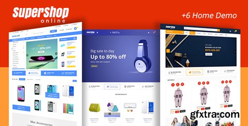 ThemeForest - Super Shop v1.6 - Market Store RTL Responsive WooCommerce WordPress Theme - 20102142