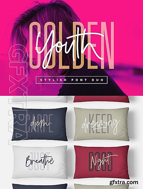 CM - Golden Youth Font Duo 2056983