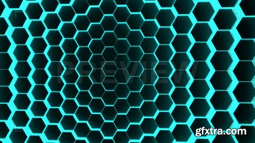 MA - Hexagons Background