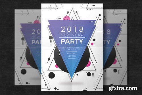 New year party template