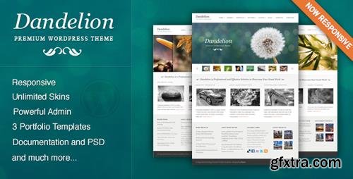 ThemeForest - Dandelion v3.1.5 - Powerful Elegant WordPress Theme - 136628
