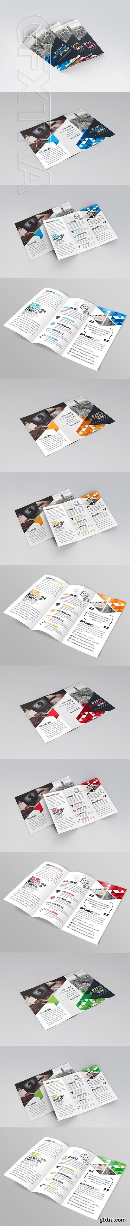 CreativeMarket - Business Tri-Fold Brochure 2080748