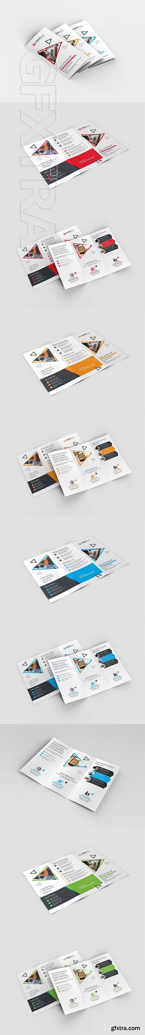 CreativeMarket - Business Tri-Fold Brochure 2080789