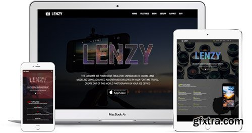 JoomlaXTC - Lenzy v1.1.0 - The Perfect APP Photography Website Template For Joomla
