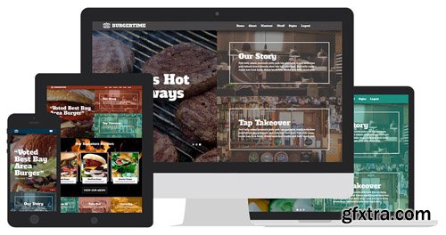 JoomlaXTC - BurgerTime v3.4.0 - Delicious Joomla Template For Restaurants And Bars
