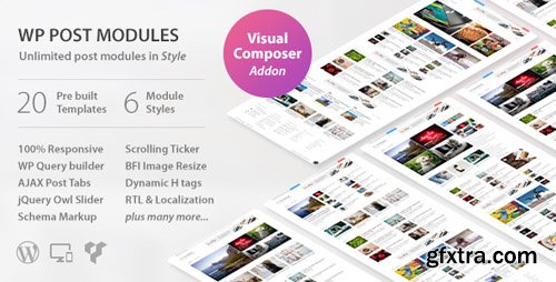 CodeCanyon - WP Post Modules v1.9.0 for NewsPaper and Magazine Layouts - 20142309