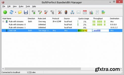 SoftPerfect Bandwidth Manager 3.2.4