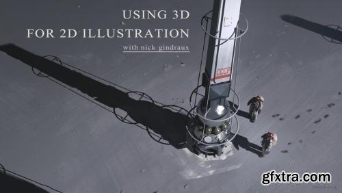 Gumroad - Using 3D for 2D Illustration