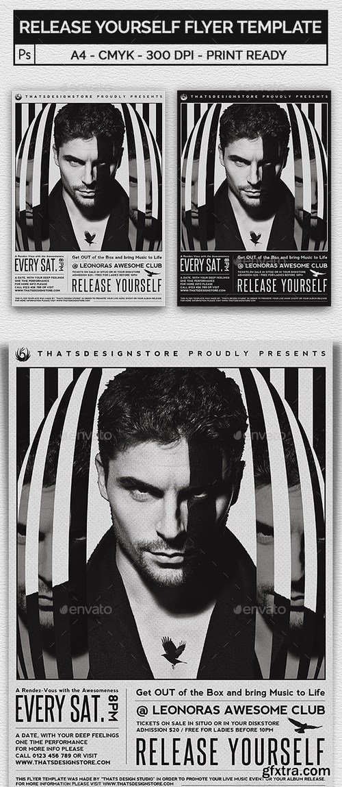 GraphicRiver - Release Yourself Flyer Template 18667487