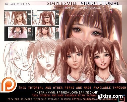 Gumroad - Simple Smile by Sakimichan