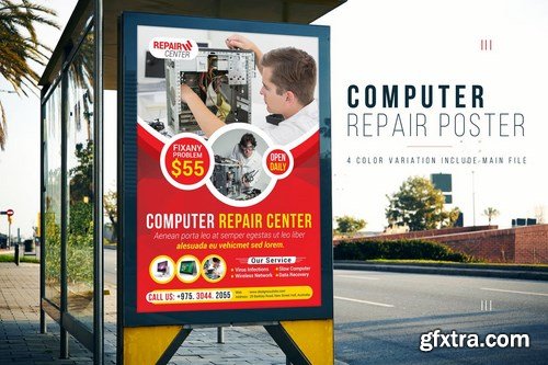 Computer Repair Poster